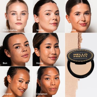 Hello Pretty Powder Foundation Vanilla